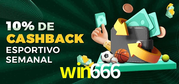 10% de bônus de cashback na win666